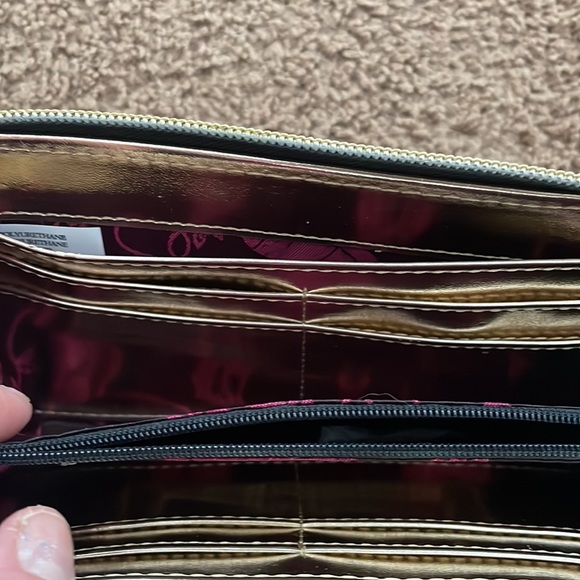 Betsey Johnson black bow wallet - Picture 6 of 8